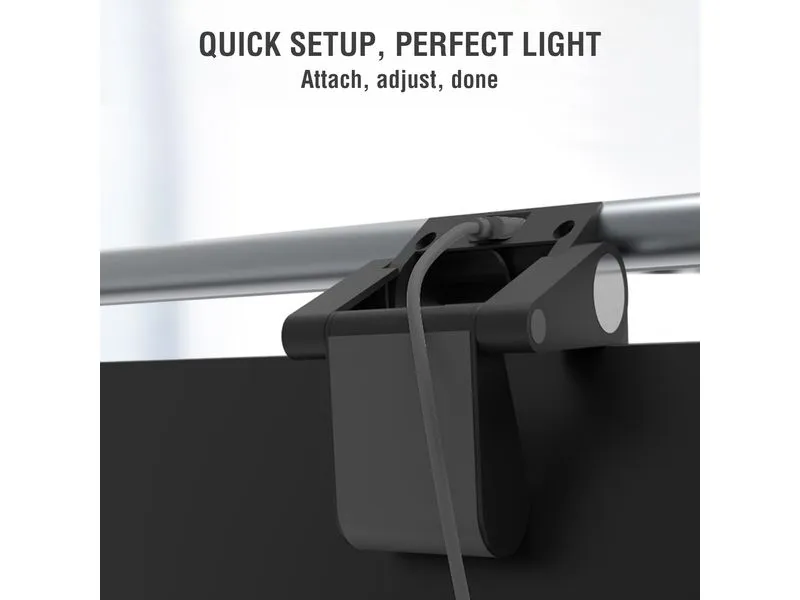 4smarts Monitorlampe LightBar Silber 4smarts Monitorlampe LightBar Silber