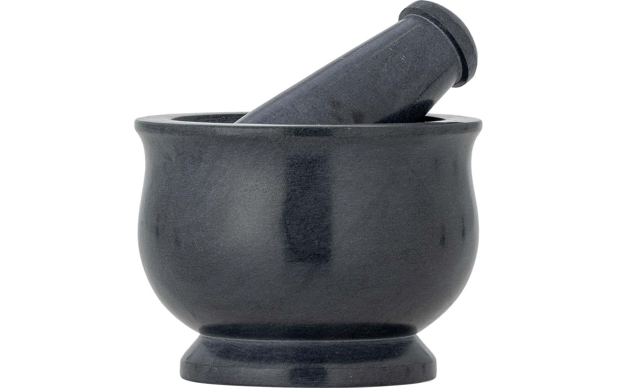 Bloomingville Mörser mit Stössel Aprilla 10 cm, Speckstein
