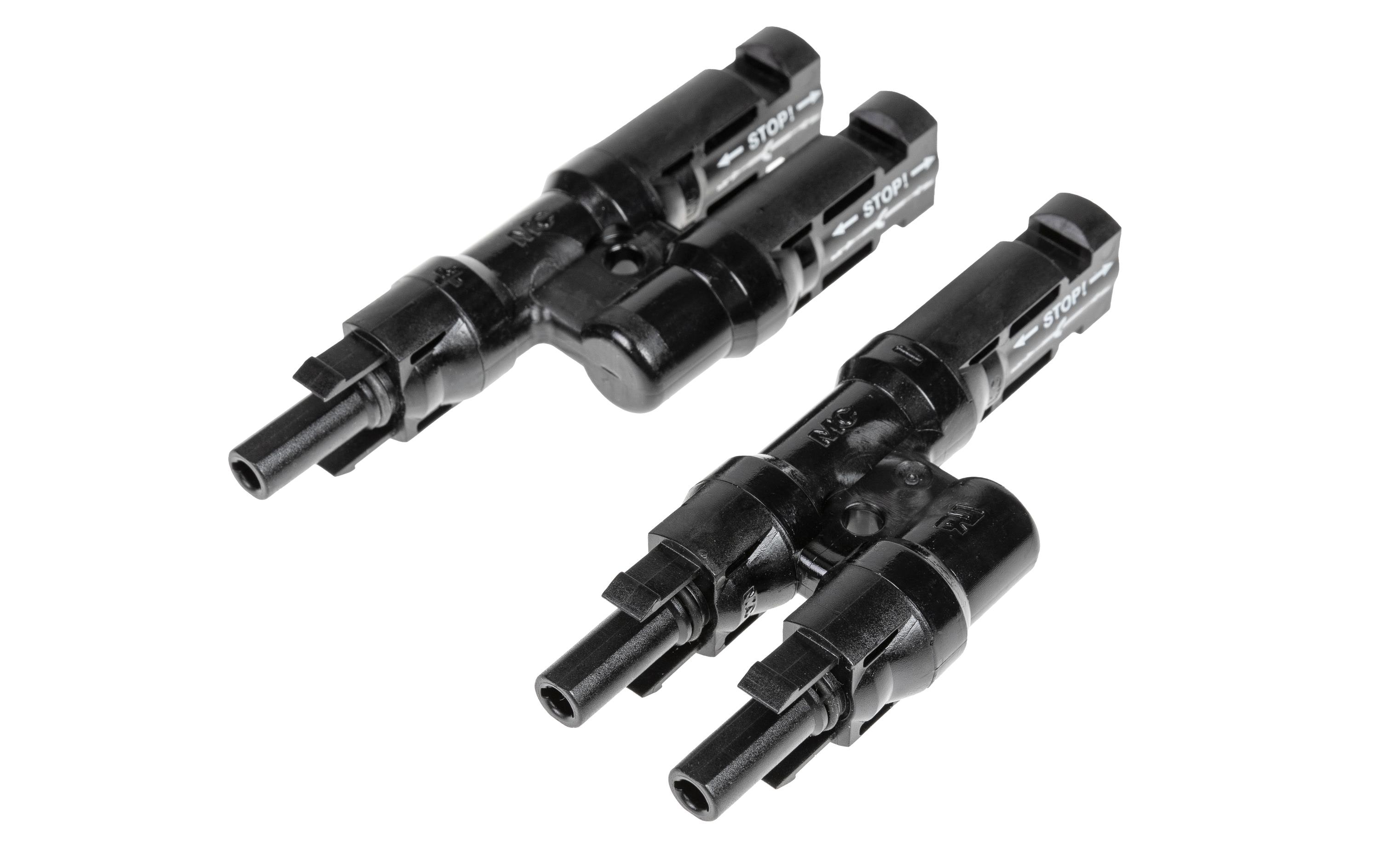 Autarking Steckverbinder Set MC4 Abzweiger 2x F-M & 2x M-F Autarking Steckverbinder Set MC4 Abzweiger 2x F-M & 2x M-F