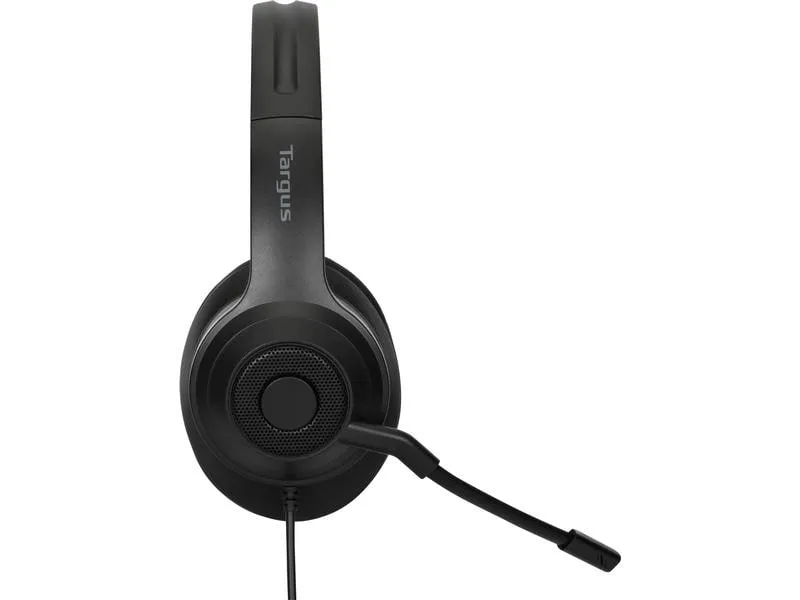 Targus Headset Wired Stereo Schwarz Targus Headset Wired Stereo Schwarz