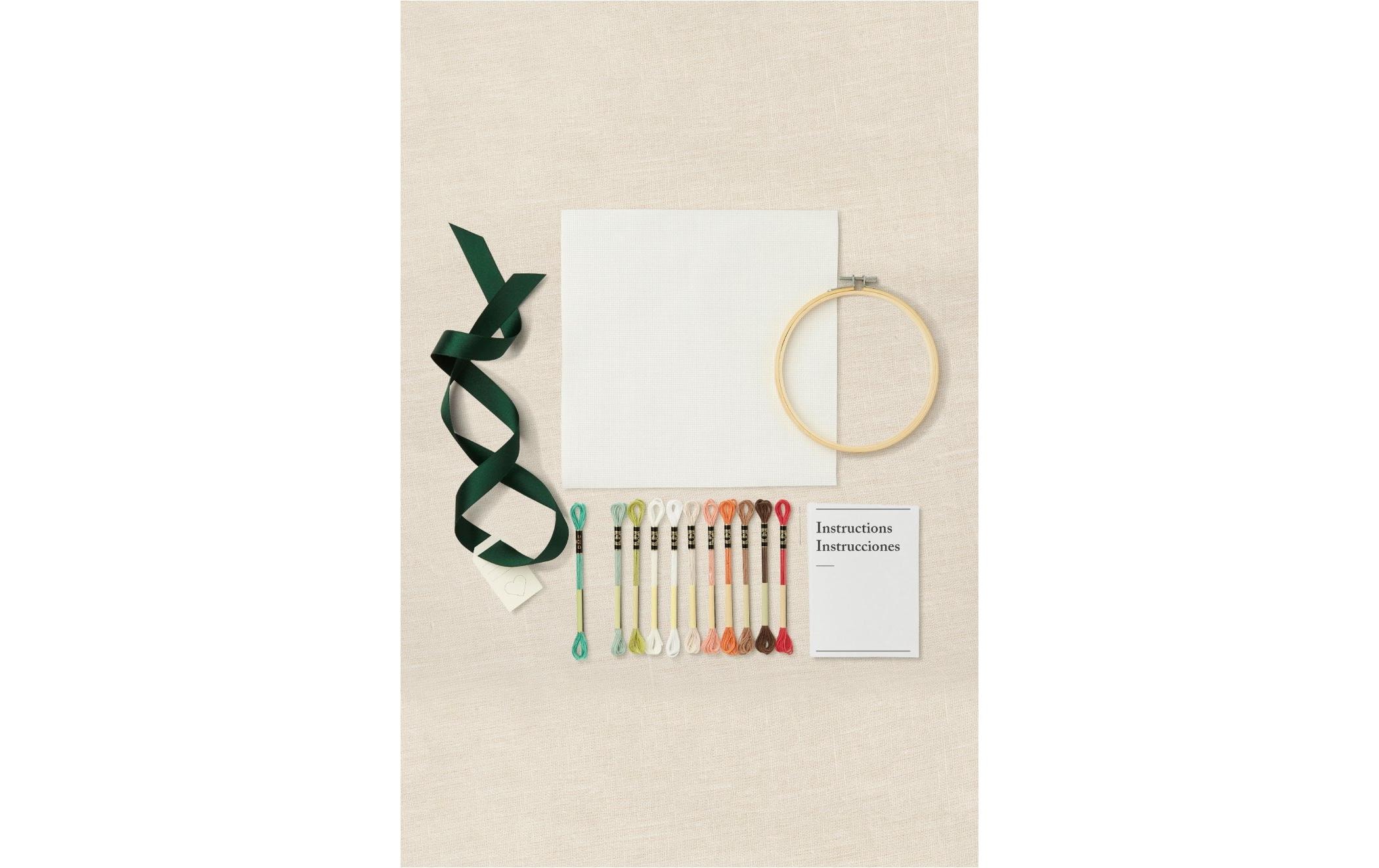 DMC Stickset Gift of Stitch Waldfreunde, Ø 15.7 cm DMC Stickset Gift of Stitch Waldfreunde, Ø 15.7 cm