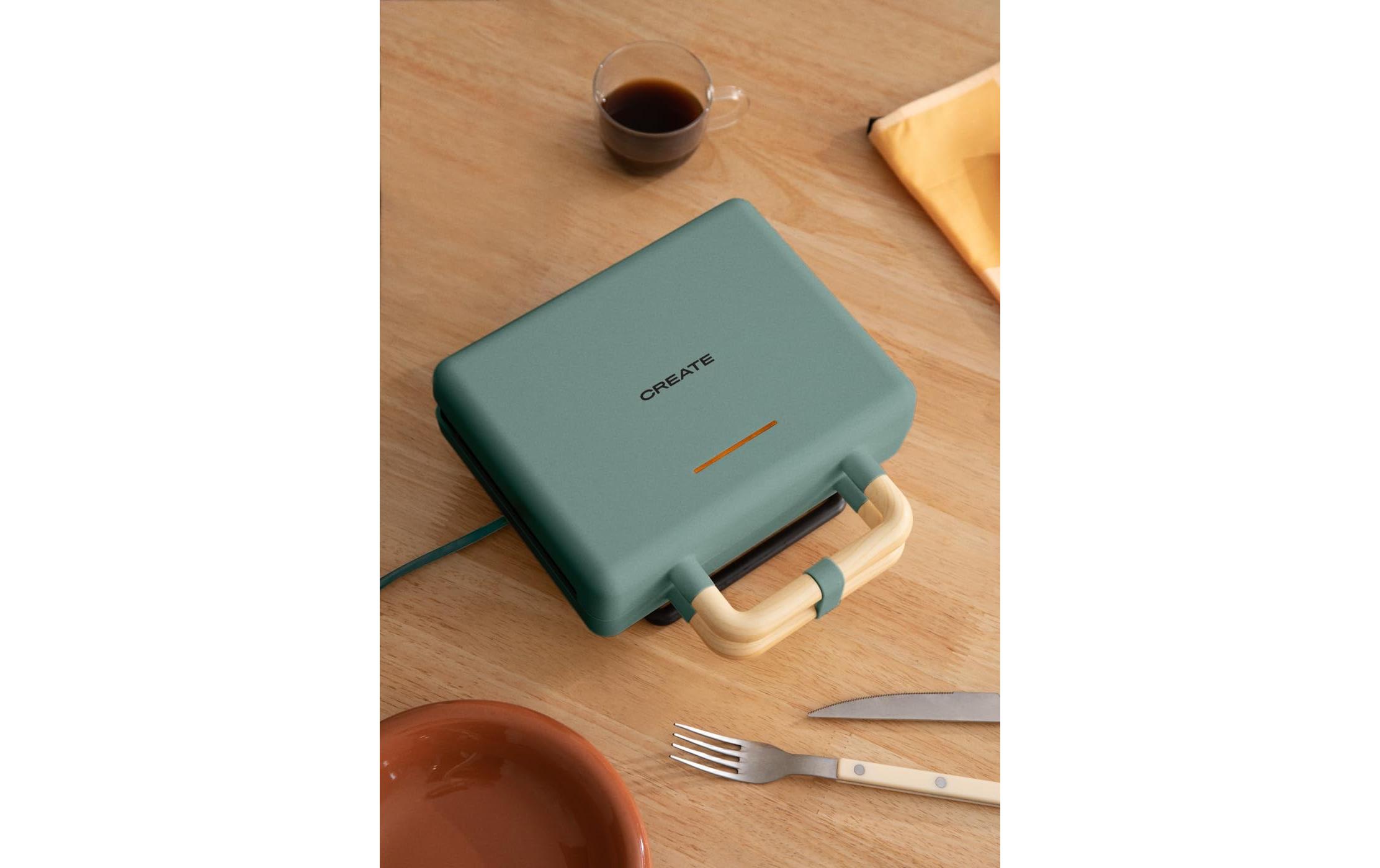 Create Waffeleisen Stone 3in1 Studio Salbeigrün