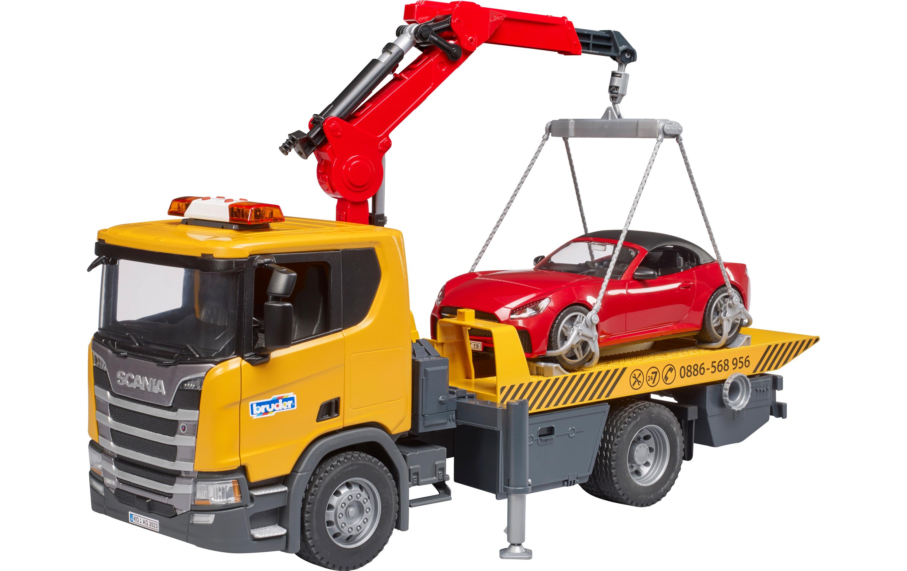 Bruder Spielwaren Logistikfahrzeug Scania Super LKW