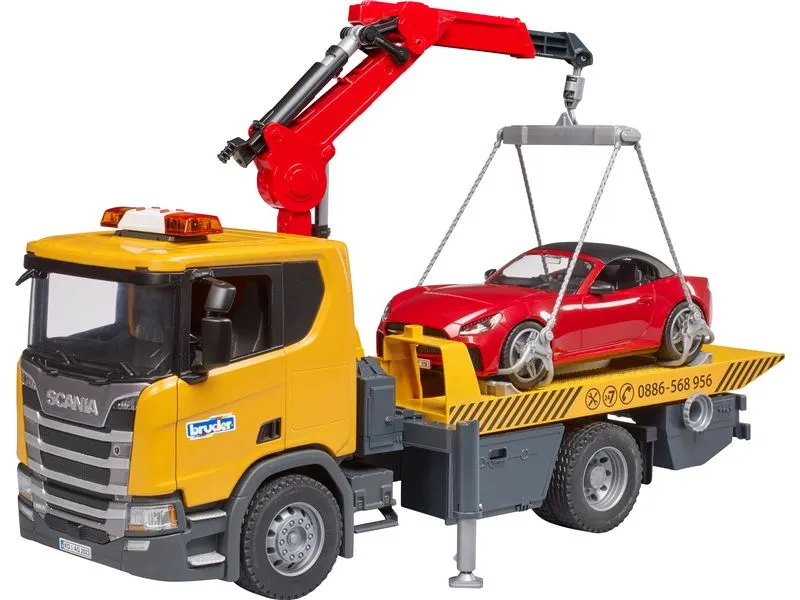Bruder Spielwaren Logistikfahrzeug Scania Super LKW Bruder Spielwaren Logistikfahrzeug Scania Super LKW