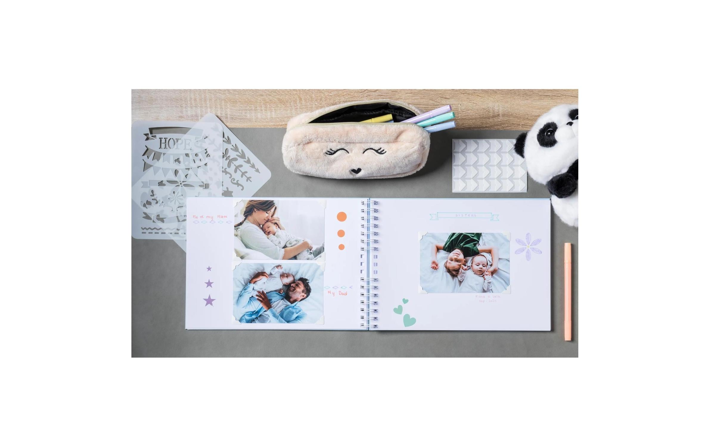 Exacompta Scrap-Addict Set, Gelb