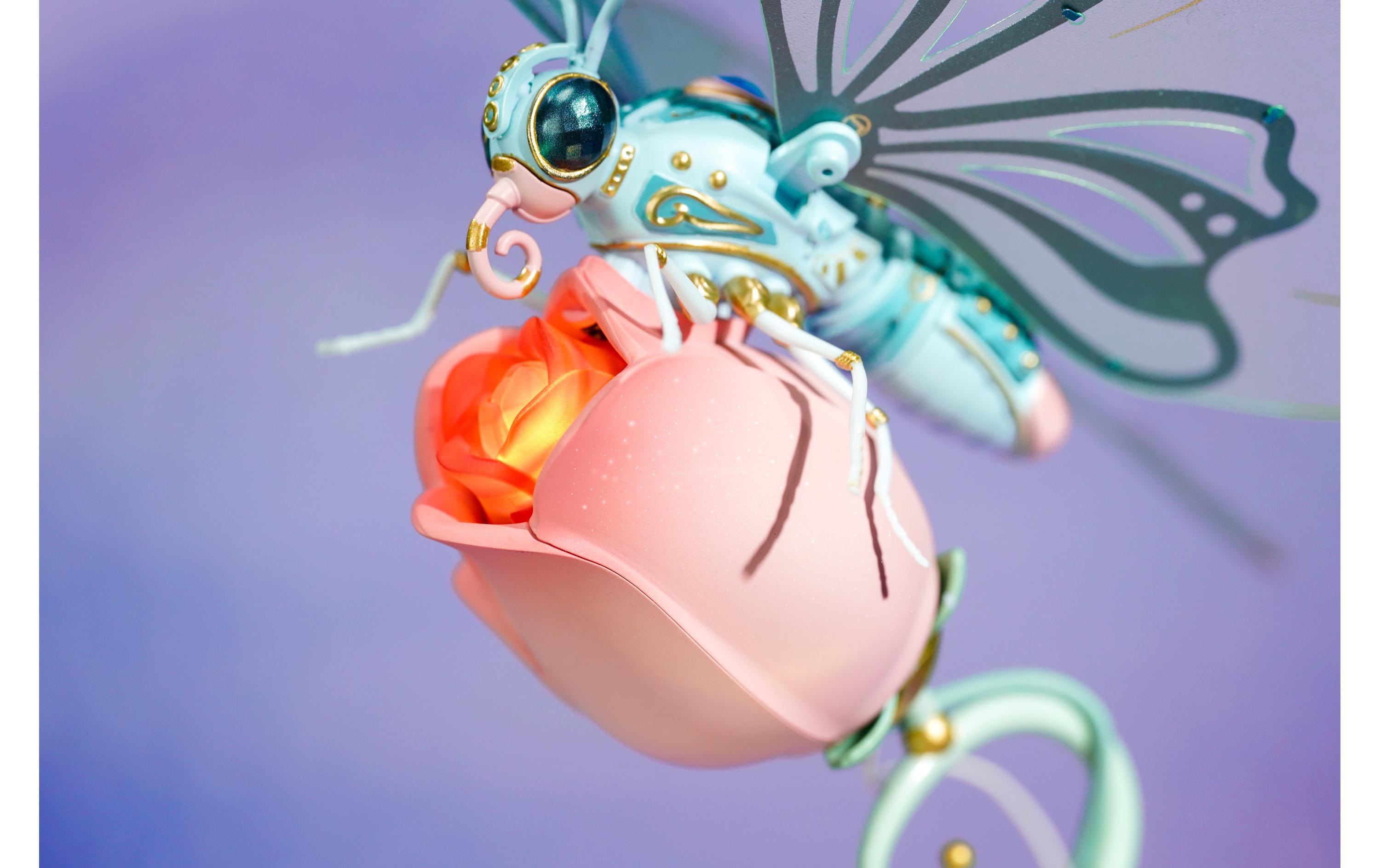 RoboTime Bausatz ROKR Mechanischer Blauer Schmetterling