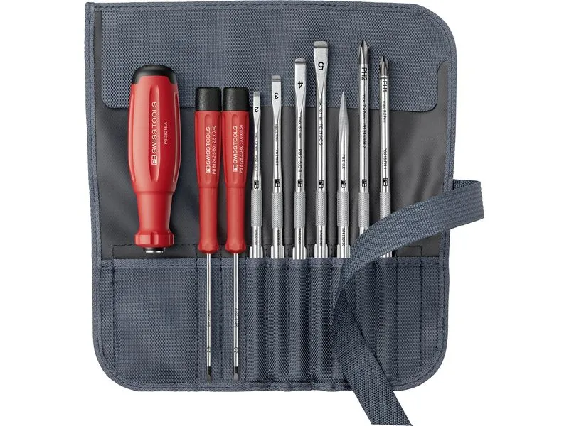 PB Swiss Tools SwissGrip Evo Wechselklingen-Set Grau PB Swiss Tools SwissGrip Evo Wechselklingen-Set Grau