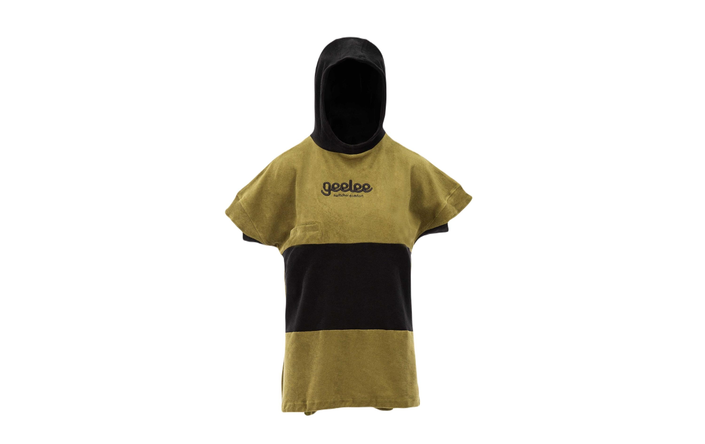 Switcher Badeponcho für Kids Geelee Beach Olive/Noir