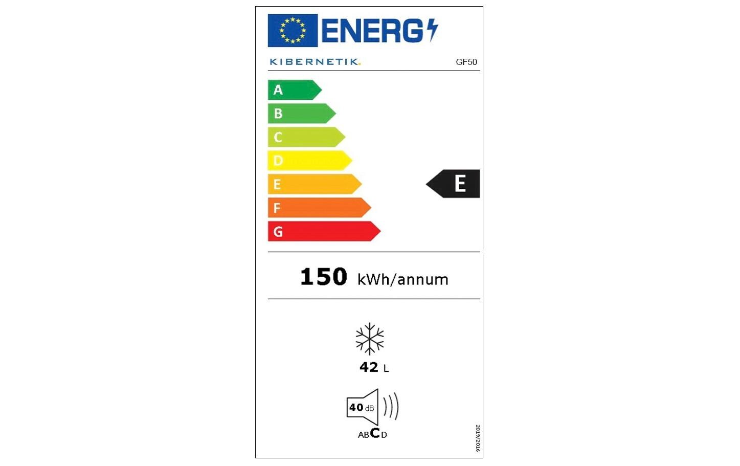 Kibernetik Gefrierschrank GF50 Rechts/Wechselbar