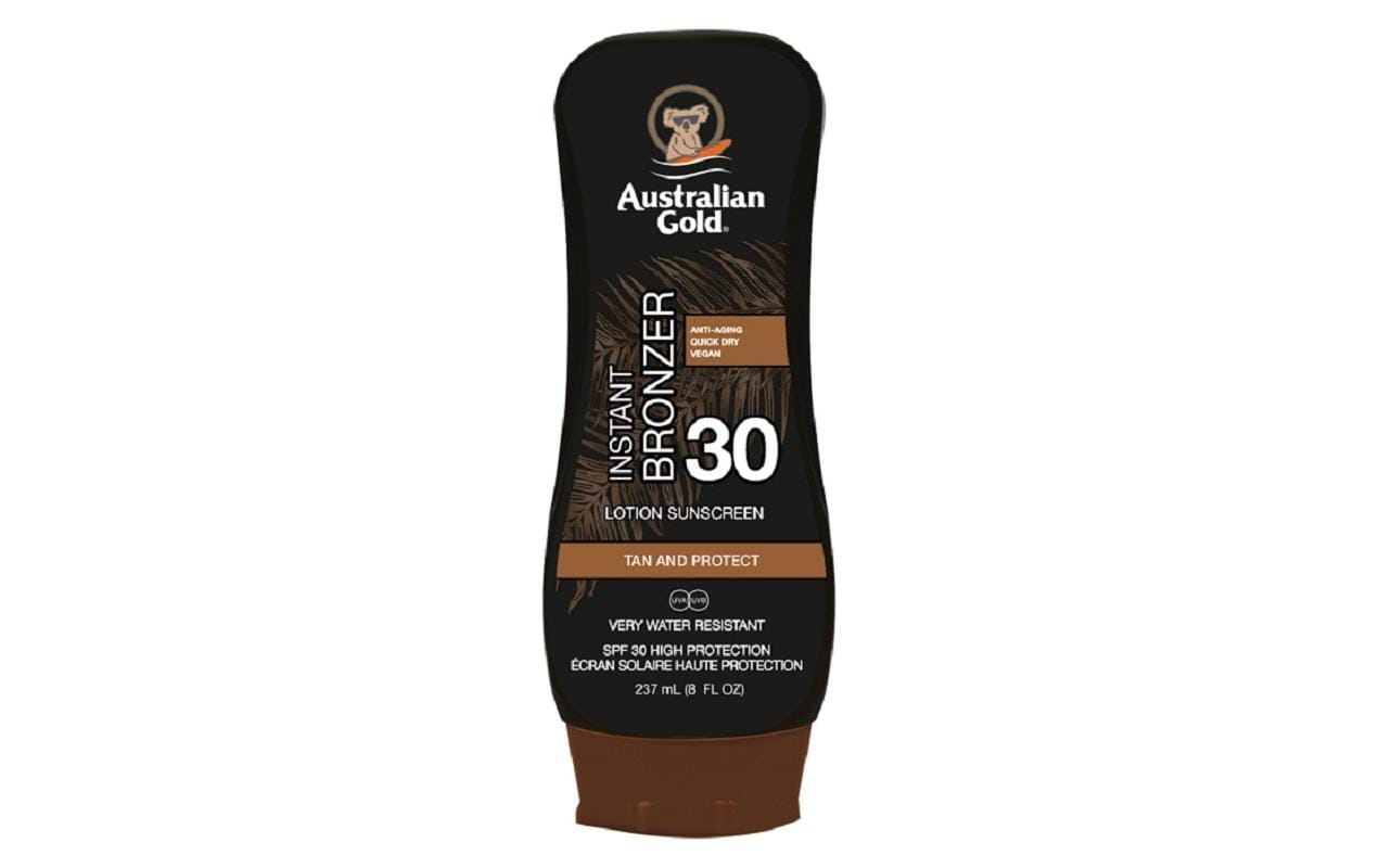 Australian Gold Sonnencreme Lotion mit Bronzer SPF 30 237 ml
