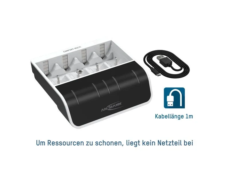 Ansmann Ladegerät Comfort Multi Ansmann Ladegerät Comfort Multi