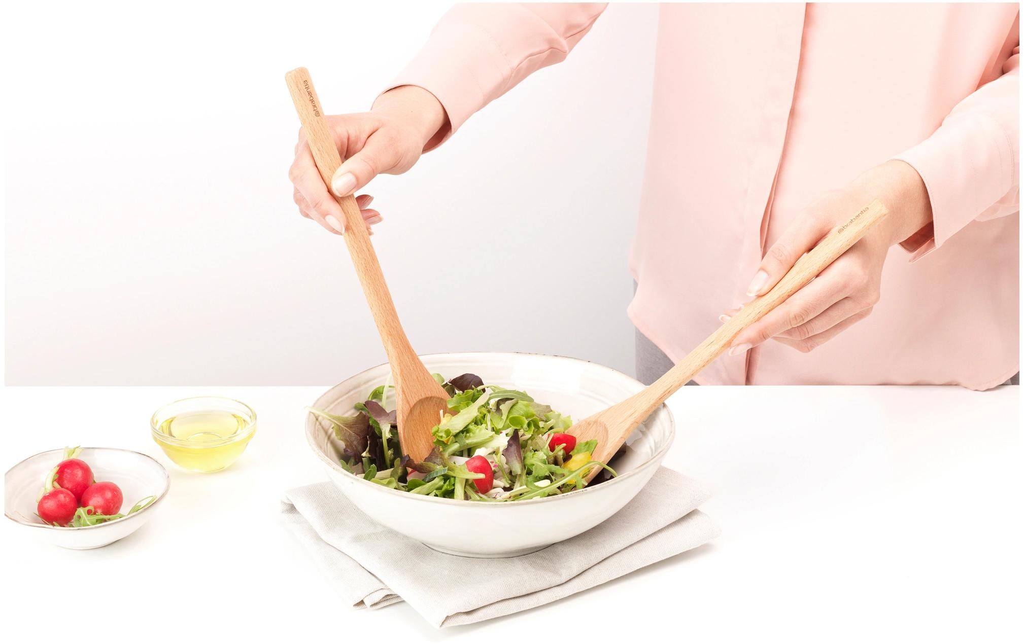 Brabantia Salatbesteck Profile Braun