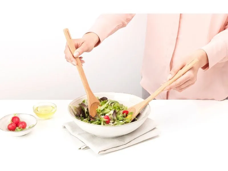 Brabantia Salatbesteck Profile Braun Brabantia Salatbesteck Profile Braun