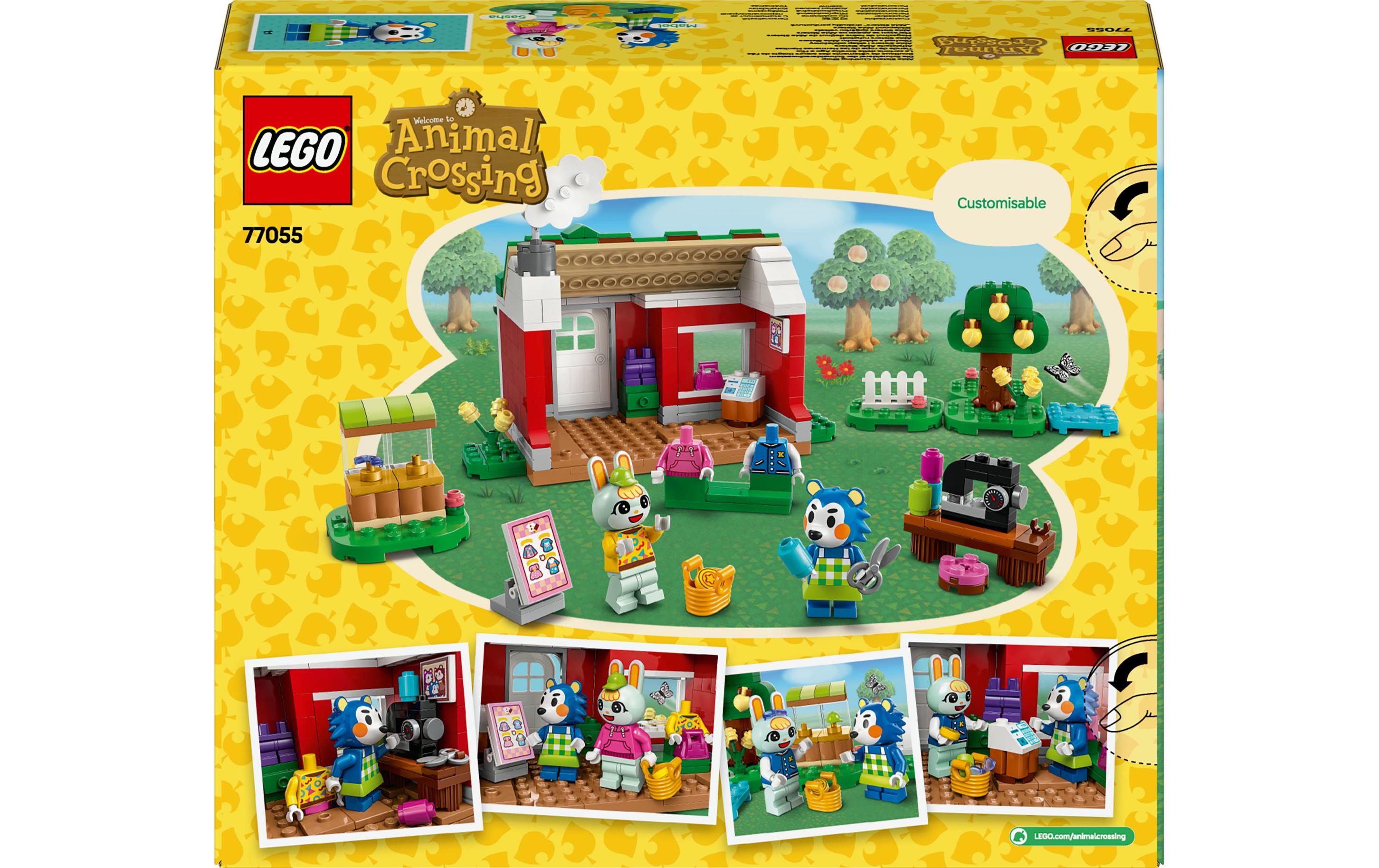 LEGO® Animal Crossing Die Schneiderei Schneiderschwestern 77055