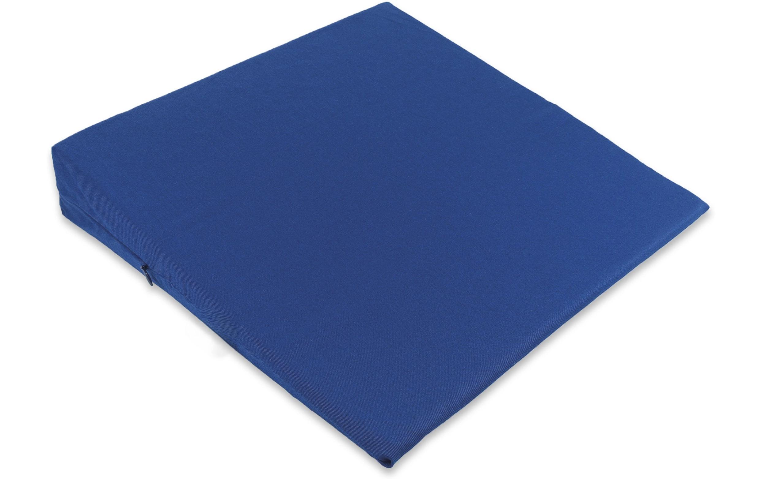 Empfi Keilkissen Standard blau, 38 x 38 cm 1/7 cm