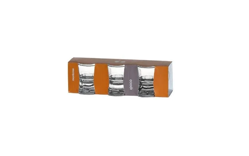 Montana Schnapsglas Poco 20 ml, 3 Stück, Transparent 