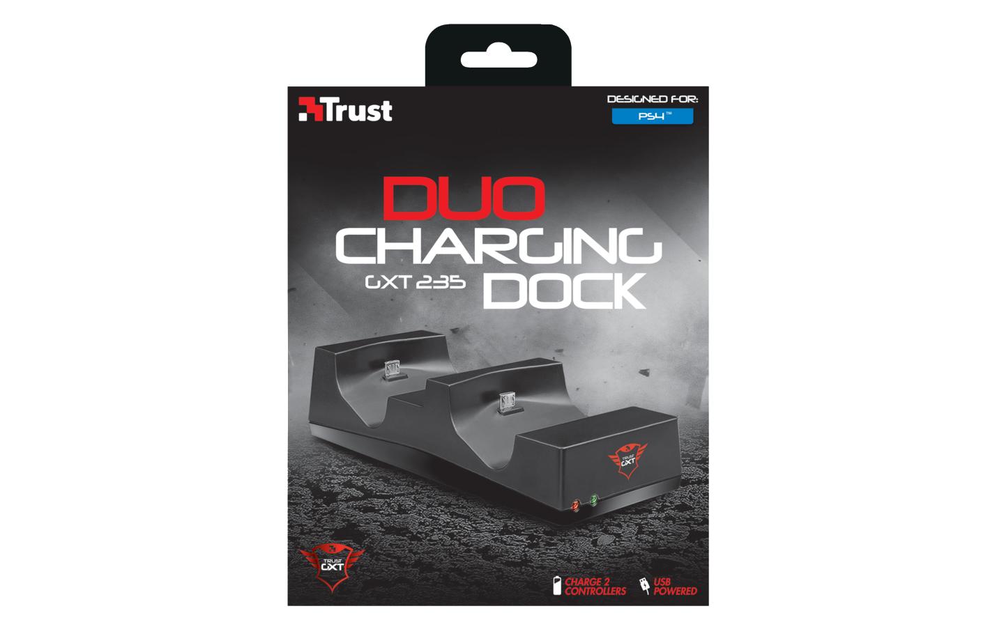 Trust Ladestation GXT 235 Duo Charging Dock für PS4