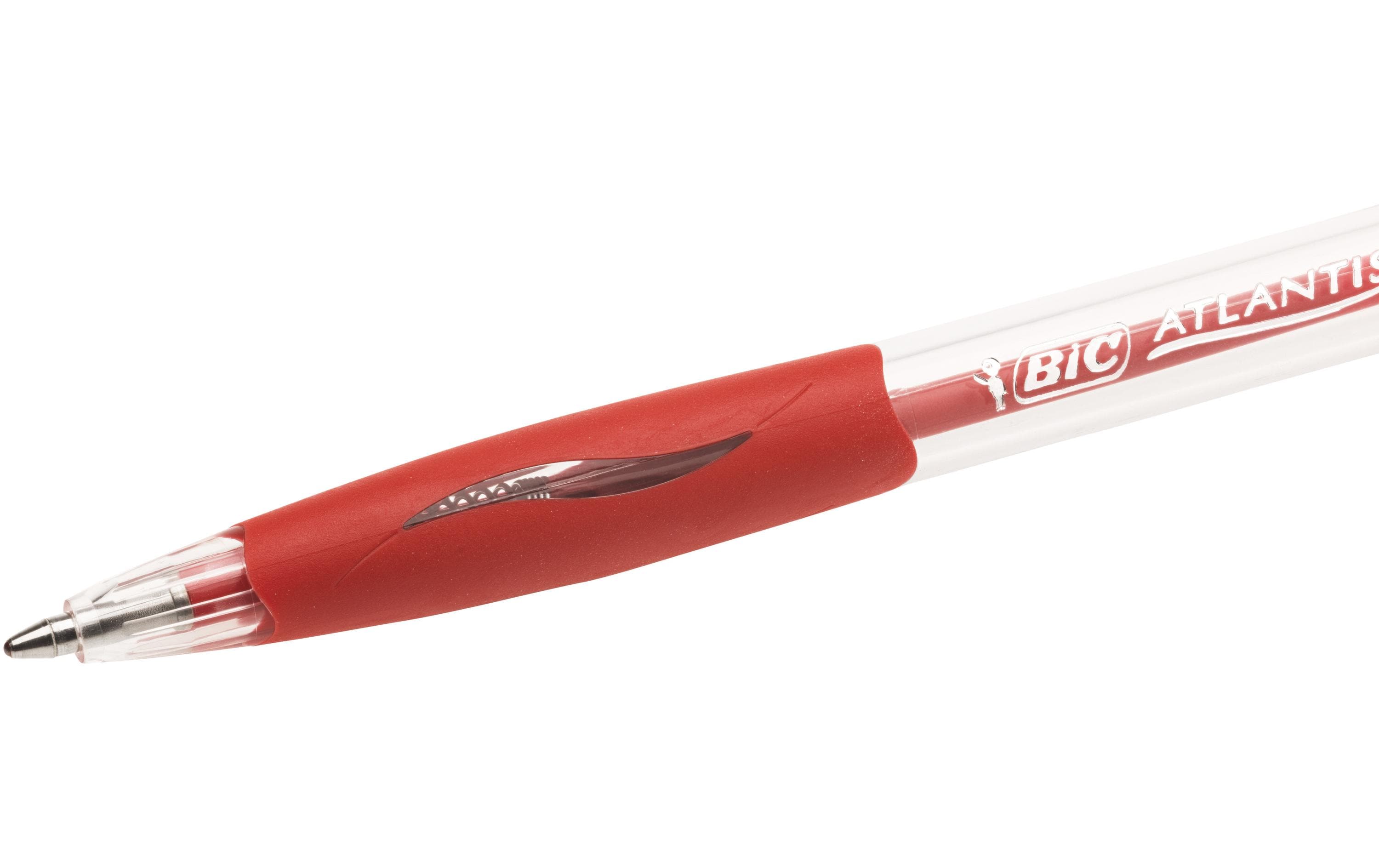 BIC Kugelschreiber Atlantis Classic 0.32 mm, Rot, 12 Stück BIC Kugelschreiber Atlantis Classic 0.32 mm, Rot, 12 Stück