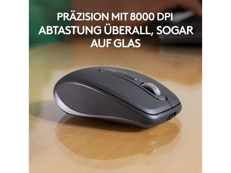 Logitech Mobile Maus MX Anywhere 3s for Business Graphite Logitech Mobile Maus MX Anywhere 3s for Business Graphite