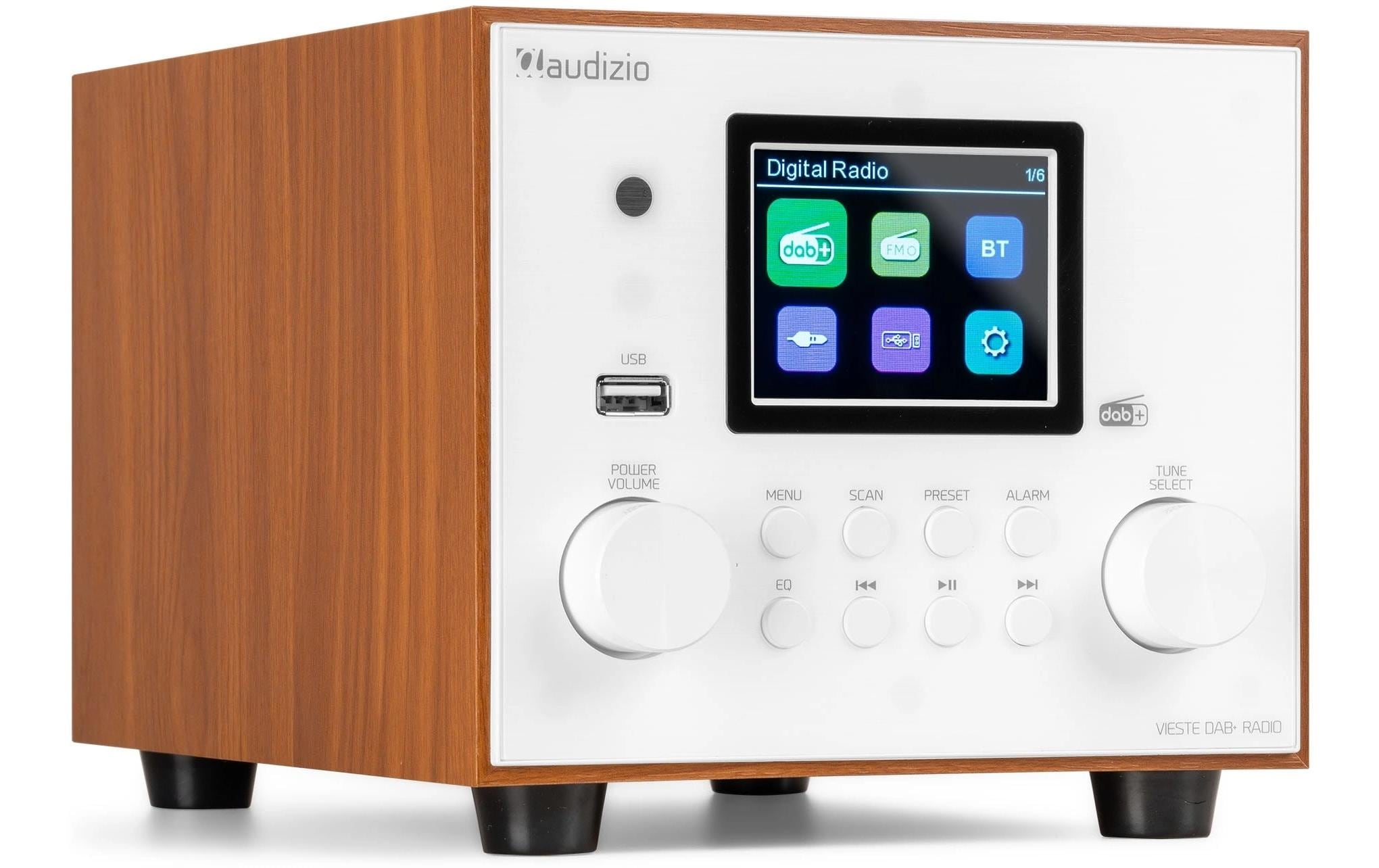Audizio DAB+ Radio Vieste Weiss