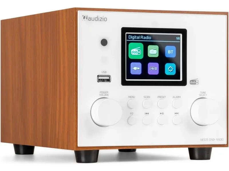 Audizio DAB+ Radio Vieste Weiss Audizio DAB+ Radio Vieste Weiss
