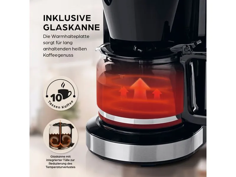 Barista Filterkaffeemaschine 16476 Schwarz