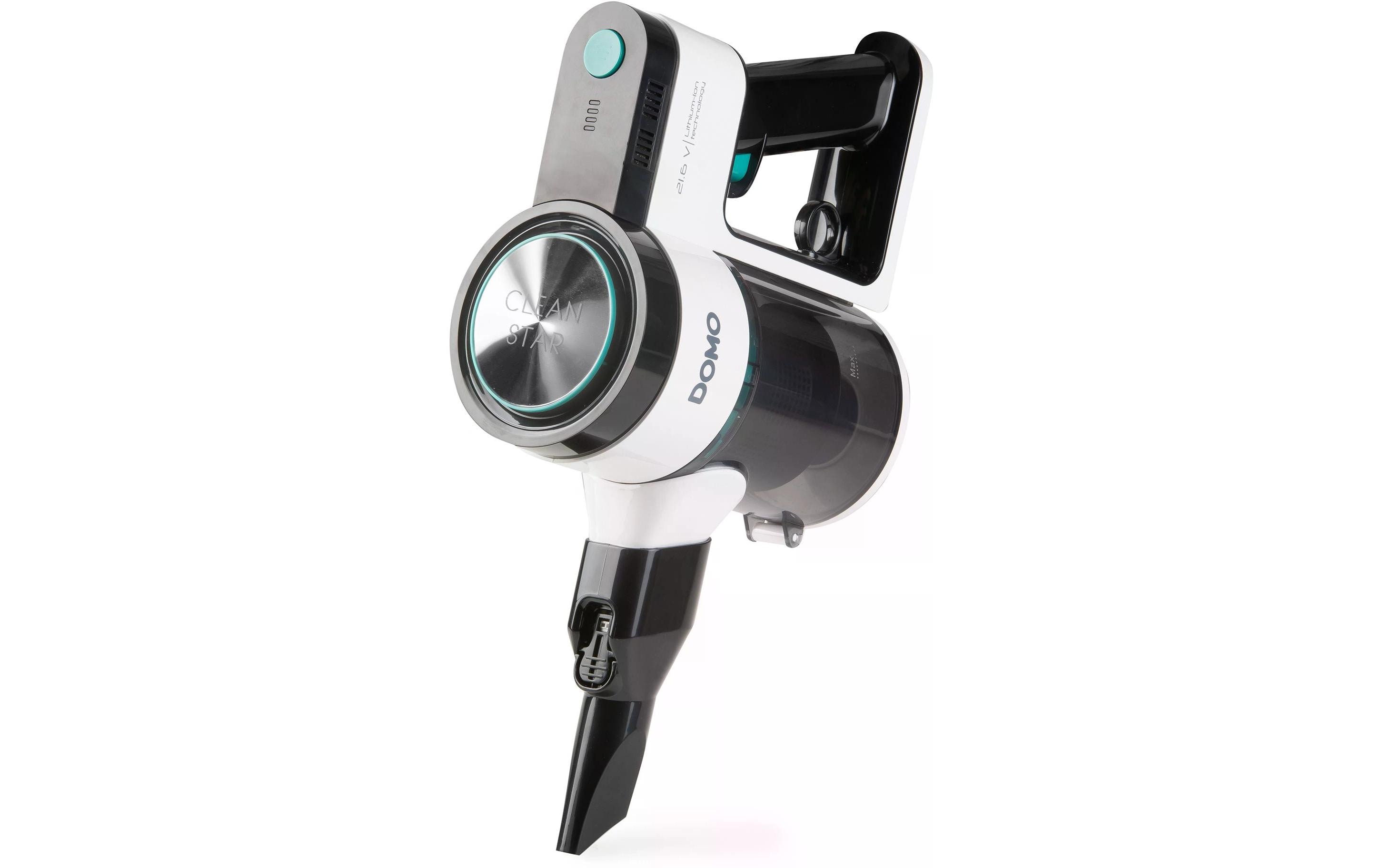 Domo Akku-Hand- und Stielsauger DO241SV Grün/Schwarz/Weiss