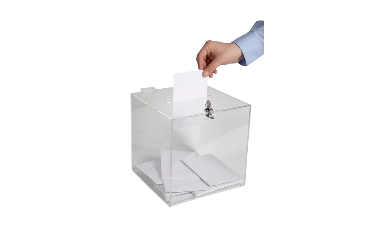 Exacompta Suggestion Box, Transparent