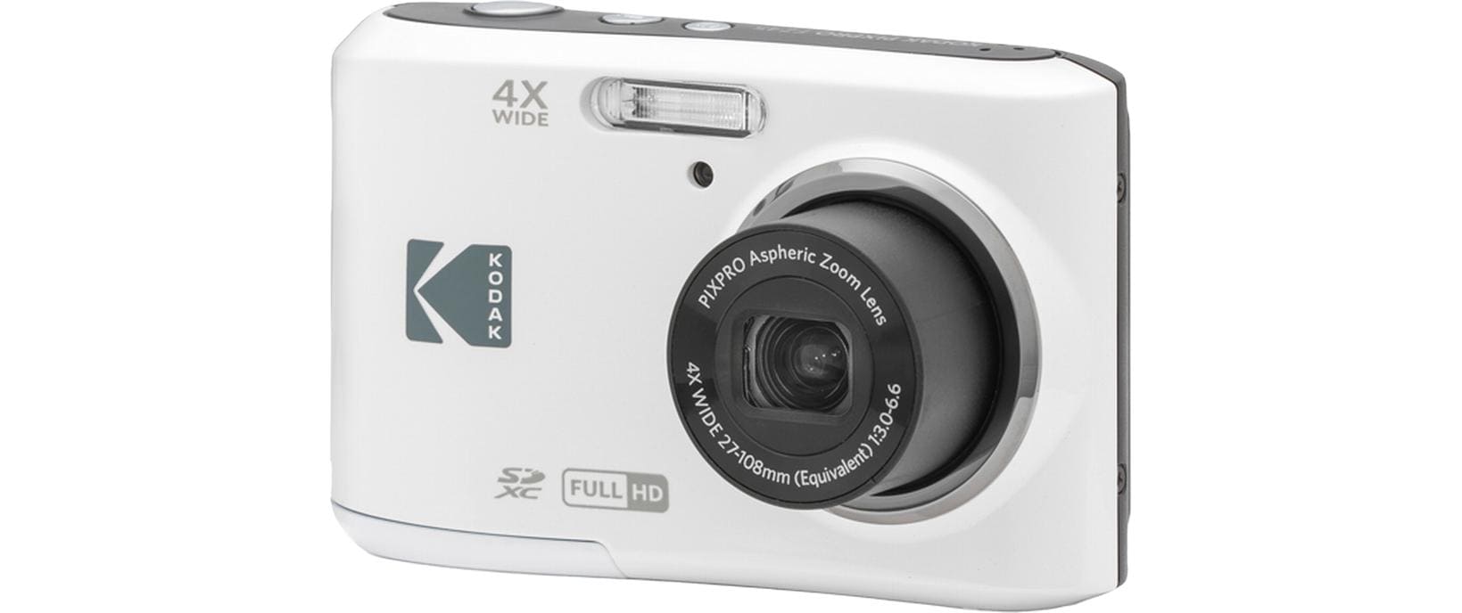 Kodak Fotokamera Pixpro FZ45, weiss