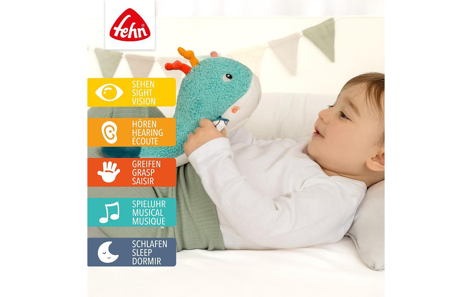fehn Einschlafhilfe Wal Türkis