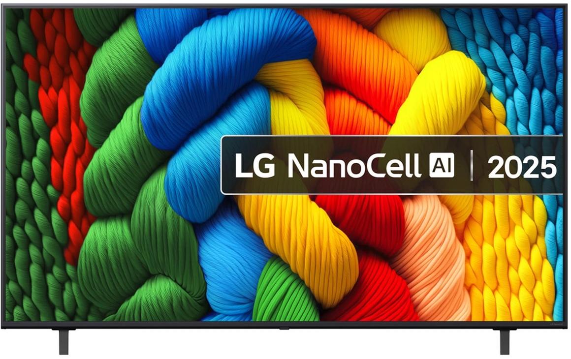 LG TV 65NANO80A6B 65, 3840 x 2160 (Ultra HD 4K), LED-LCD LG TV 65NANO80A6B 65, 3840 x 2160 (Ultra HD 4K), LED-LCD