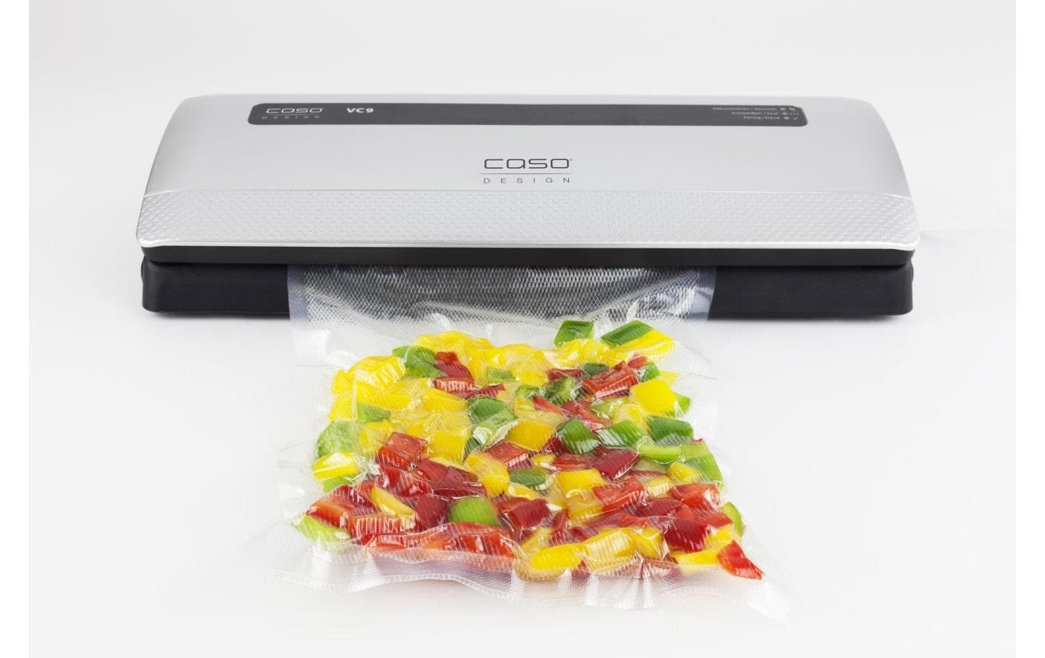 Caso Vakuumiergerät VC 9 Schwarz/Silber Caso Vakuumiergerät VC 9 Schwarz/Silber