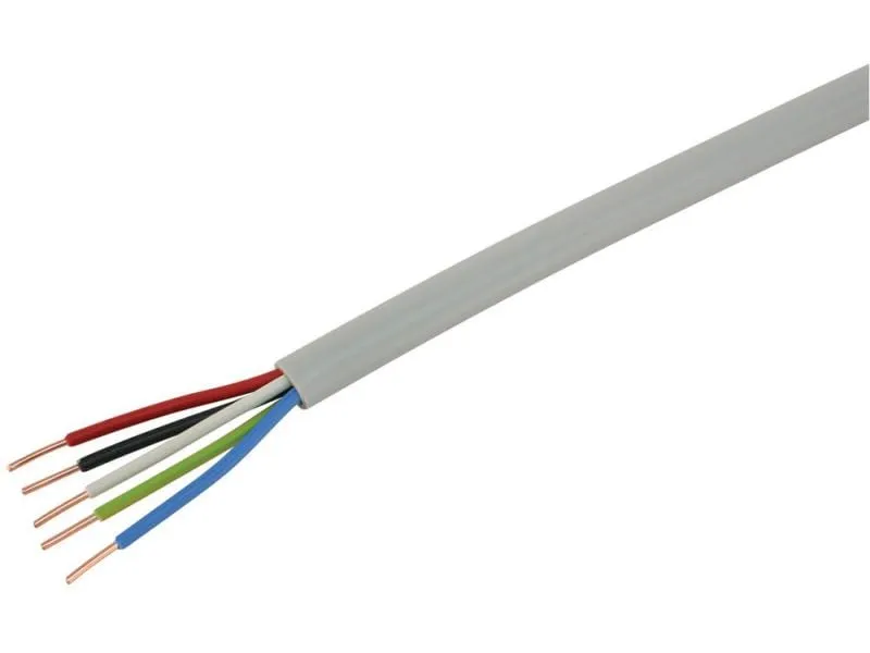 STEFFEN Installationskabel TT 5x 1.5 mm2 25 m Grau STEFFEN Installationskabel TT 5x 1.5 mm2 25 m Grau