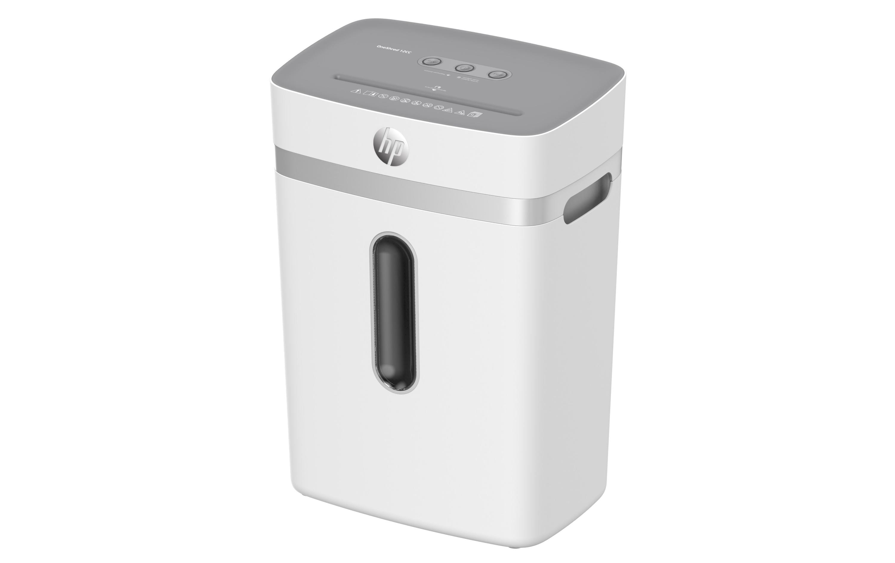 HP Aktenvernichter OneShred 12CC P-4, 12 Seiten