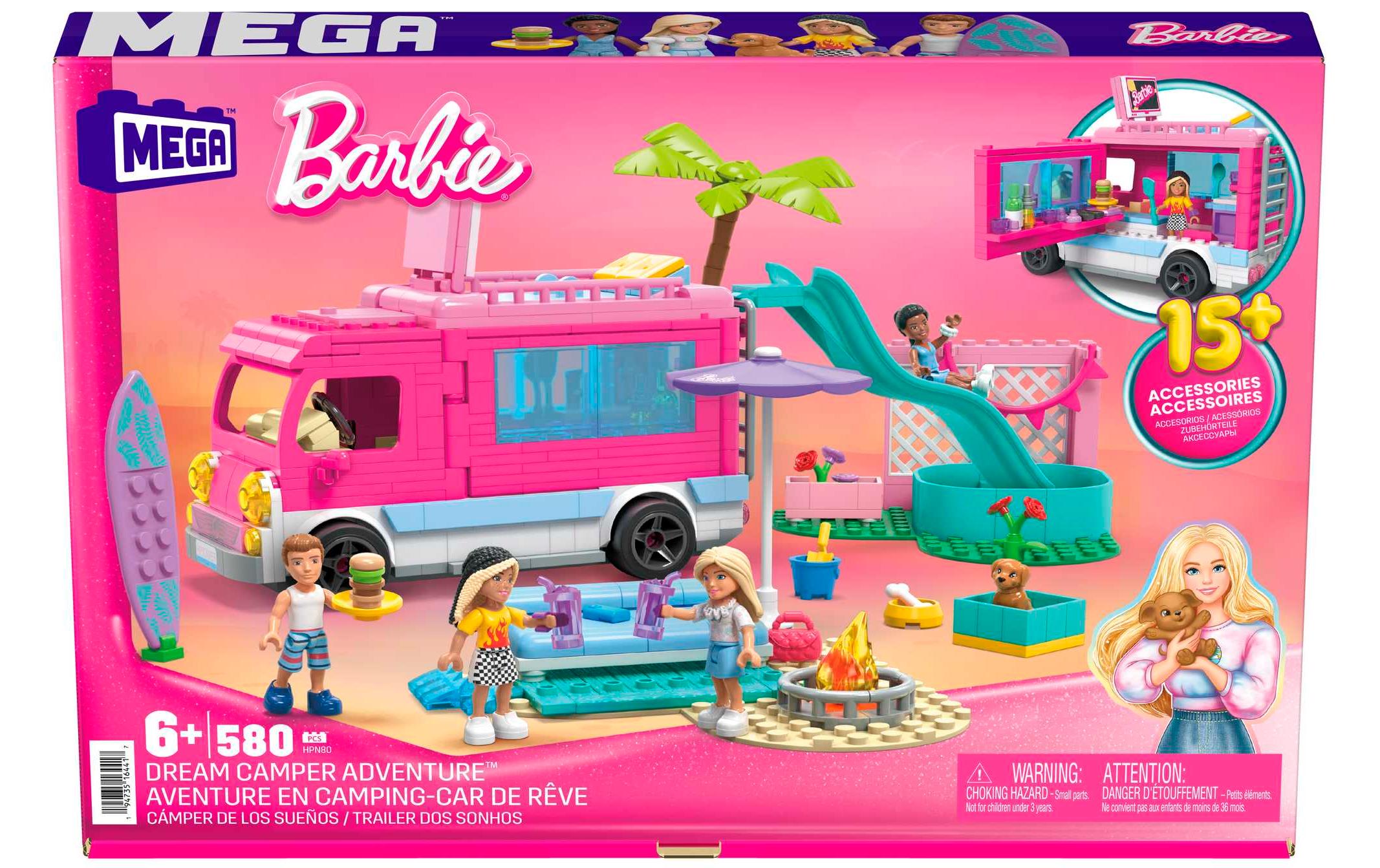 Mega Construx Barbie Super Abenteuer-Camper