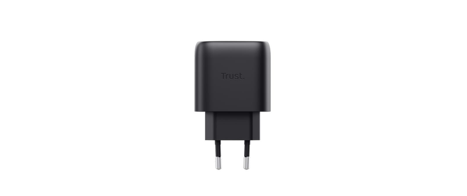 Trust USB-Wandladegerät Maxo USB-C-GaN 45 W Schwarz