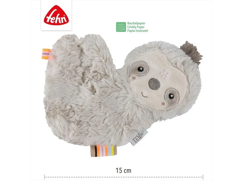 fehn Knister-Faultier Grau/Beige fehn Knister-Faultier Grau/Beige