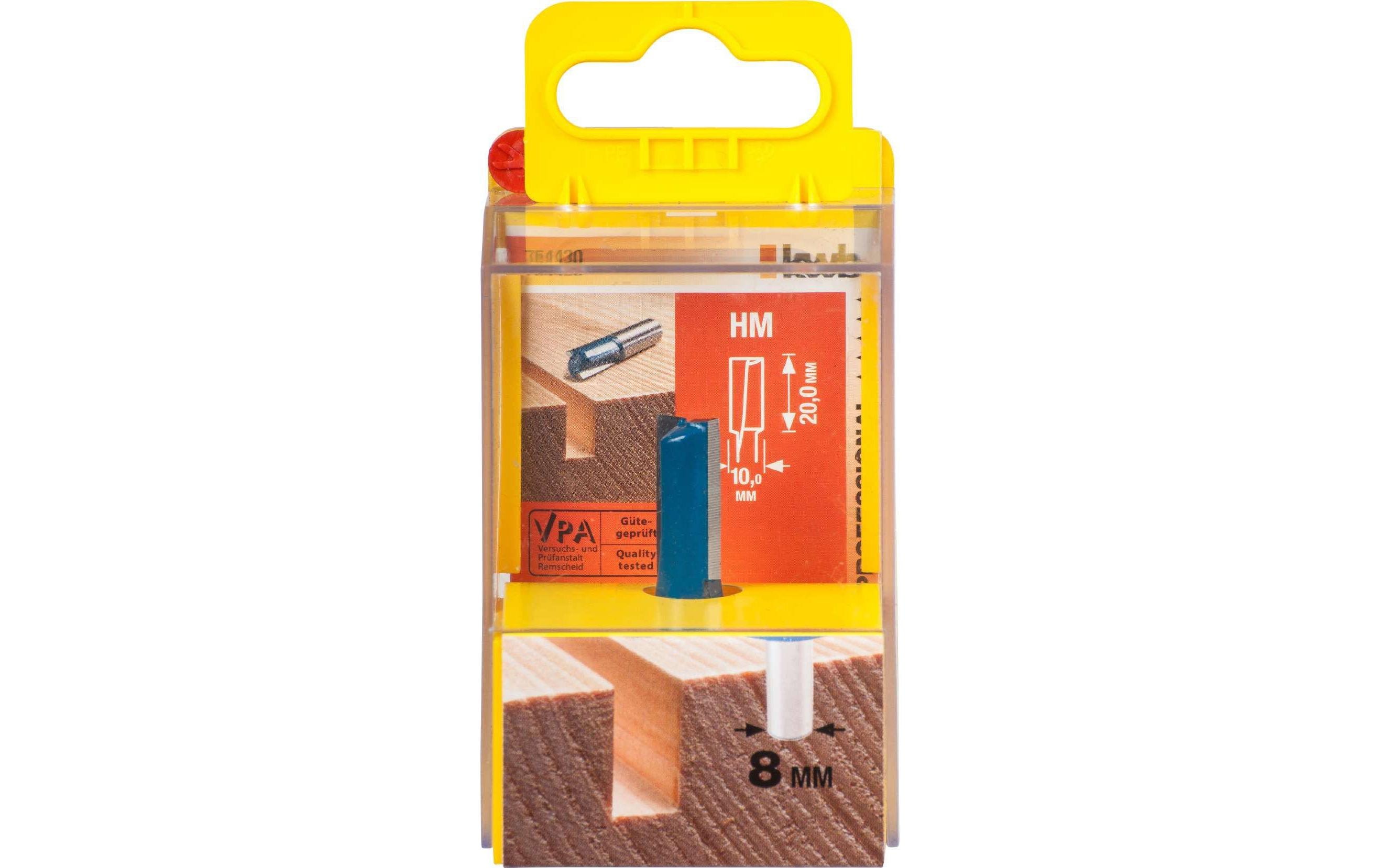 kwb Nutfräser HM 10 mm