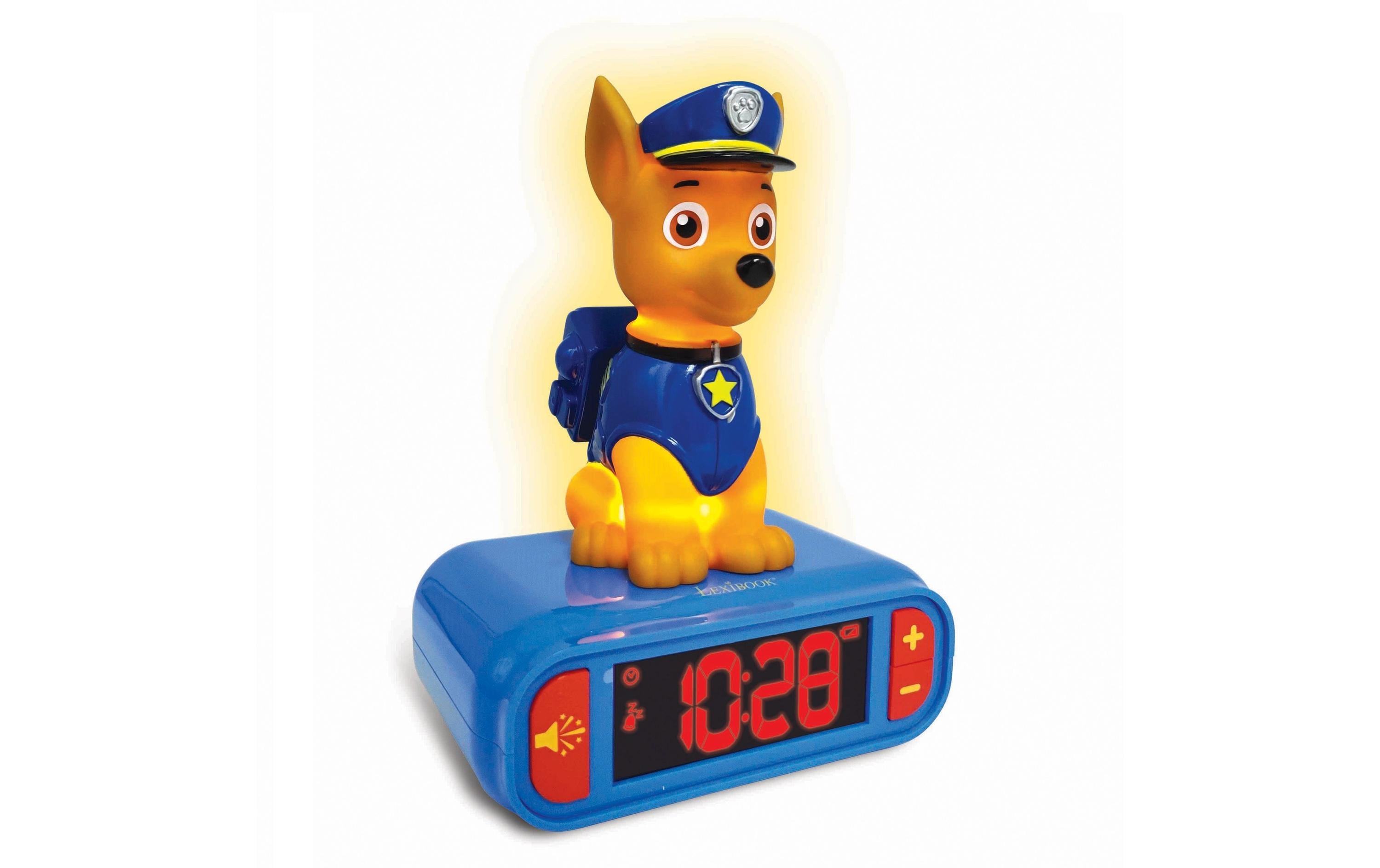 Lexibook Wecker mit Nachtlicht Paw Patrol Chase