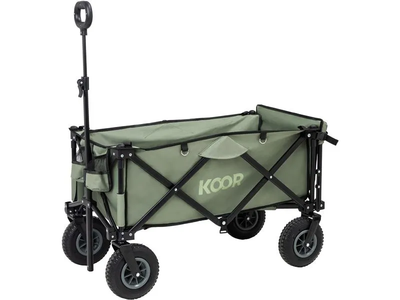 KOOR Leiterwagen mit Luftreifen Kjerre, Grün KOOR Leiterwagen mit Luftreifen Kjerre, Grün