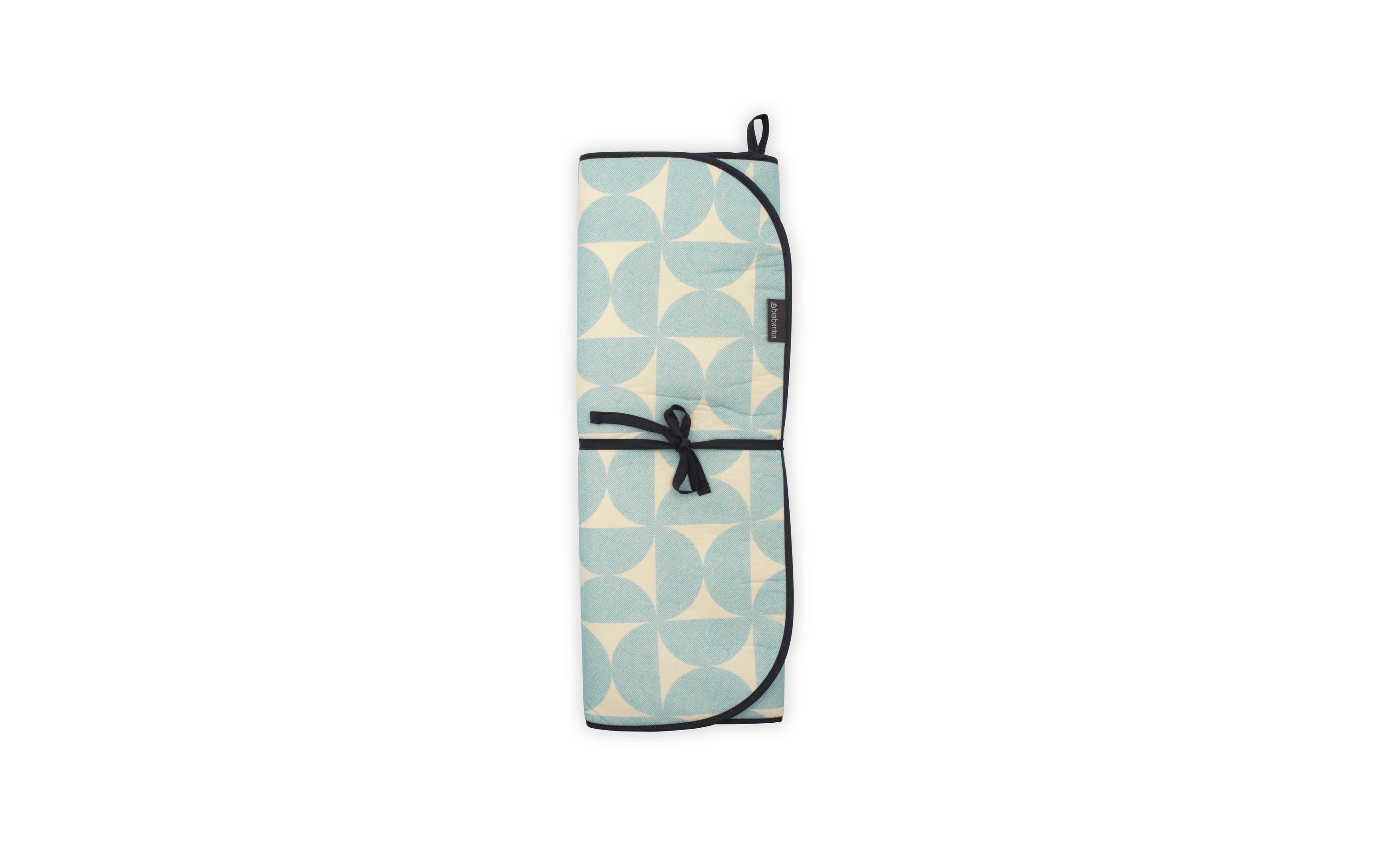 Brabantia Bügeldecke Fresh Breeze 65 x 120 cm, Blau/Weiss