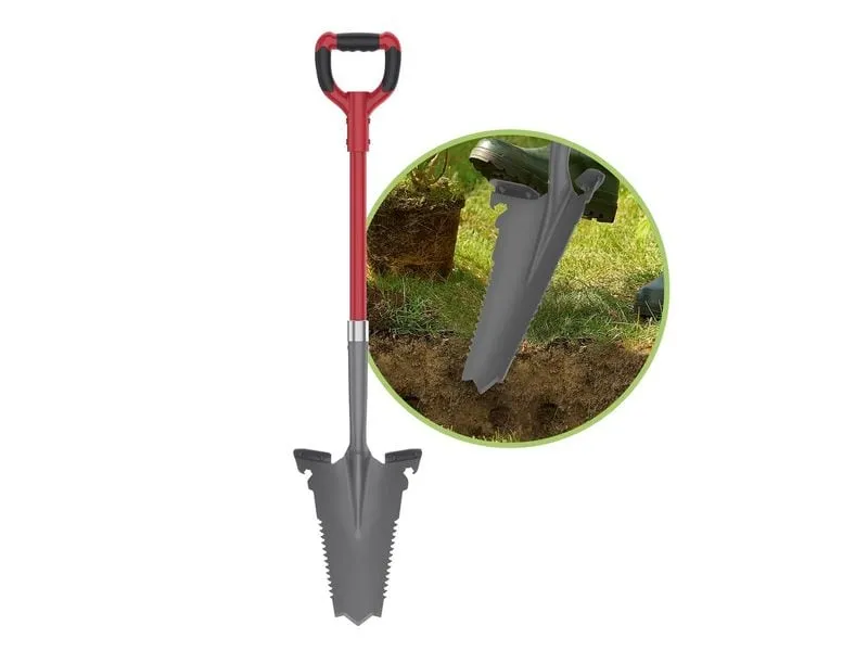 SOG EASYmaxx Spaten- & Wurzelsäge - 114 cm, Grau/Rot