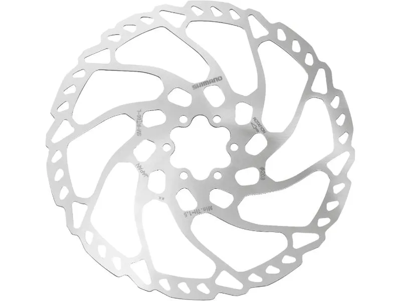 Shimano Bremsscheibe SLX SM-RT66 203 mm 6-Loch Edelstahl Shimano Bremsscheibe SLX SM-RT66 203 mm 6-Loch Edelstahl