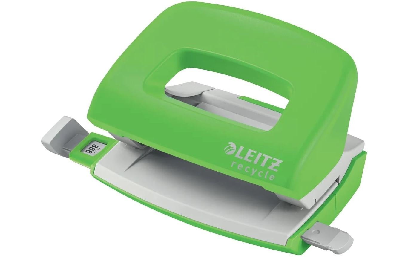 Leitz Locher NeXXt Recycle Mini 10 Seiten, Grün