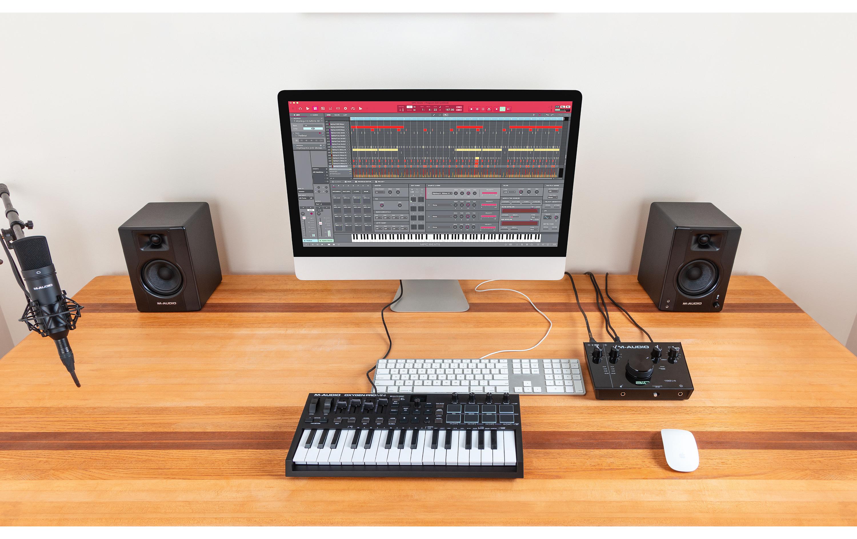 M-Audio Studiomonitore BX3BT Schwarz