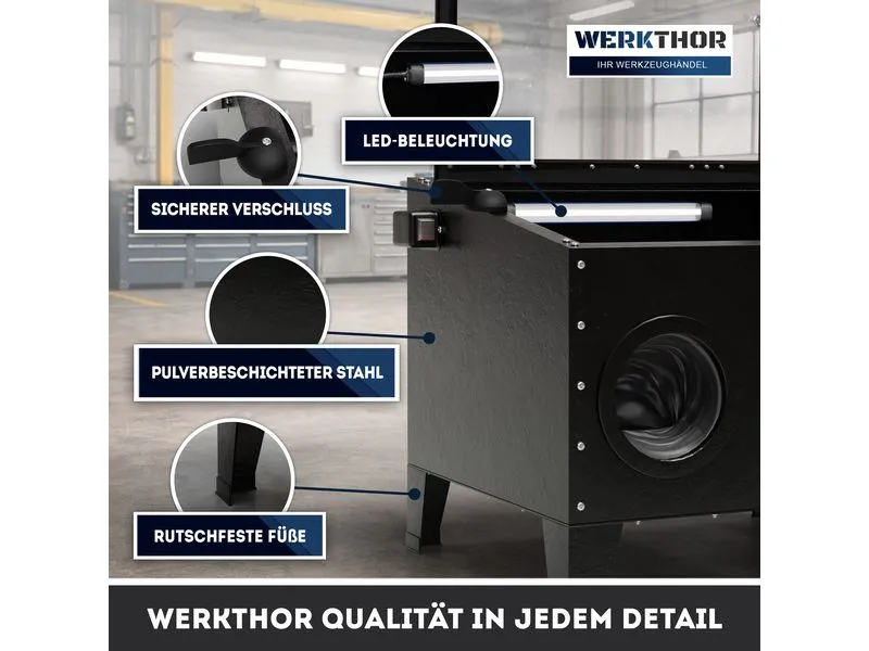 Werkthor Werkthor Sandstrahlkabine 90 Liter