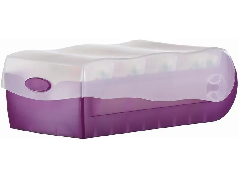 HAN Karteibox Croco A7, Violett HAN Karteibox Croco A7, Violett
