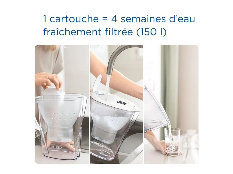 BRITA Wasserfilter Marella inkl. 12 Maxtra Pro All-in-1 BRITA Wasserfilter Marella inkl. 12 Maxtra Pro All-in-1