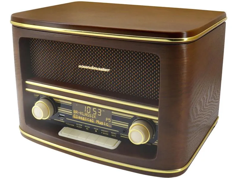 soundmaster Stereoanlage NR961 Braun soundmaster Stereoanlage NR961 Braun