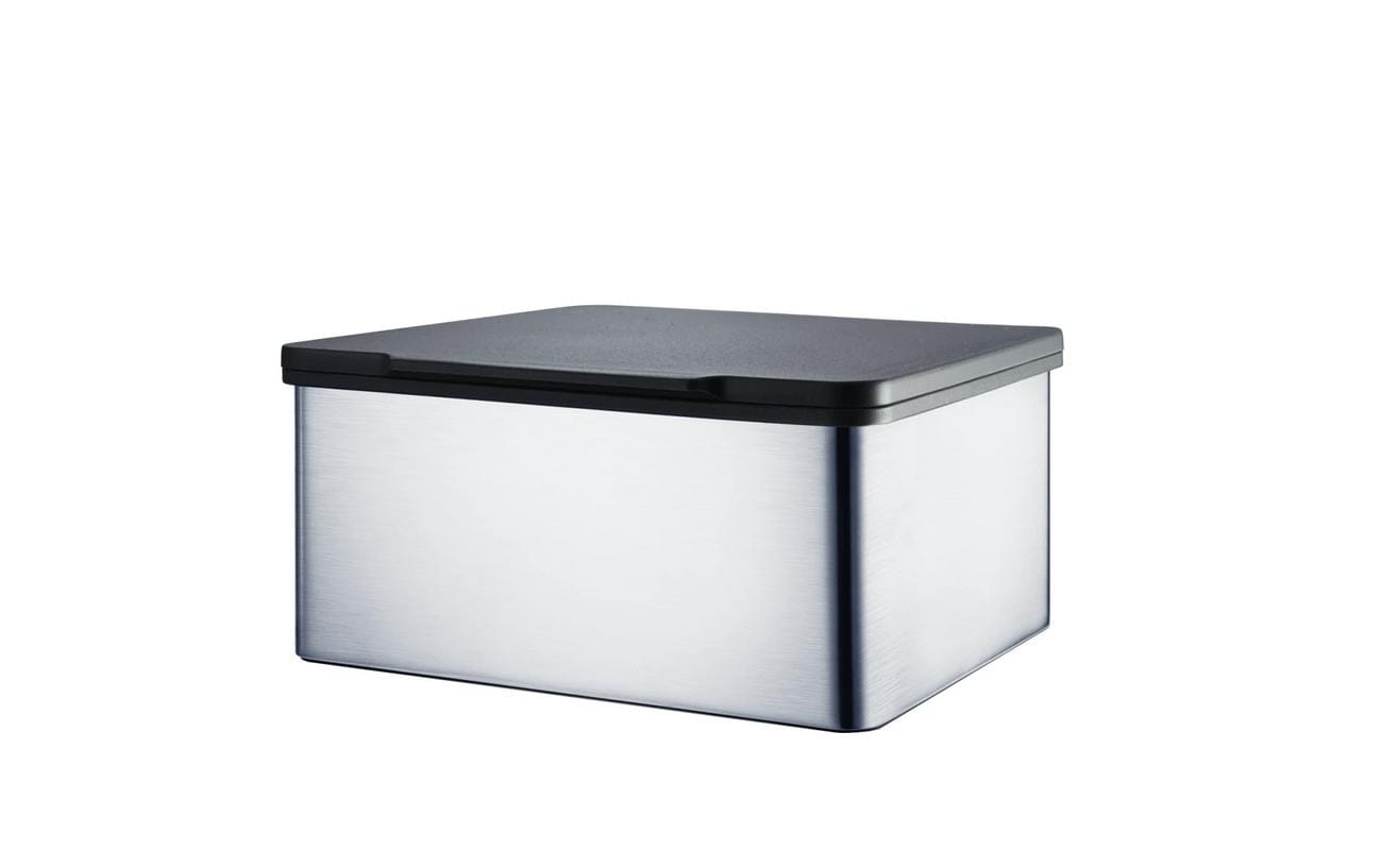 Blomus Feuchttücherbox Mento matt Silber matt, Edelstahl